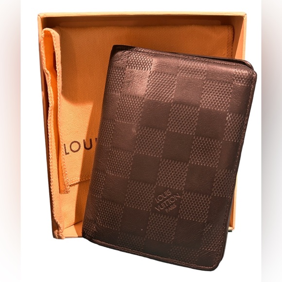 Louis Vuitton Damier Infini Portedeuille James Billfold Onyx N63007 Wallet - Picture 3 of 15
